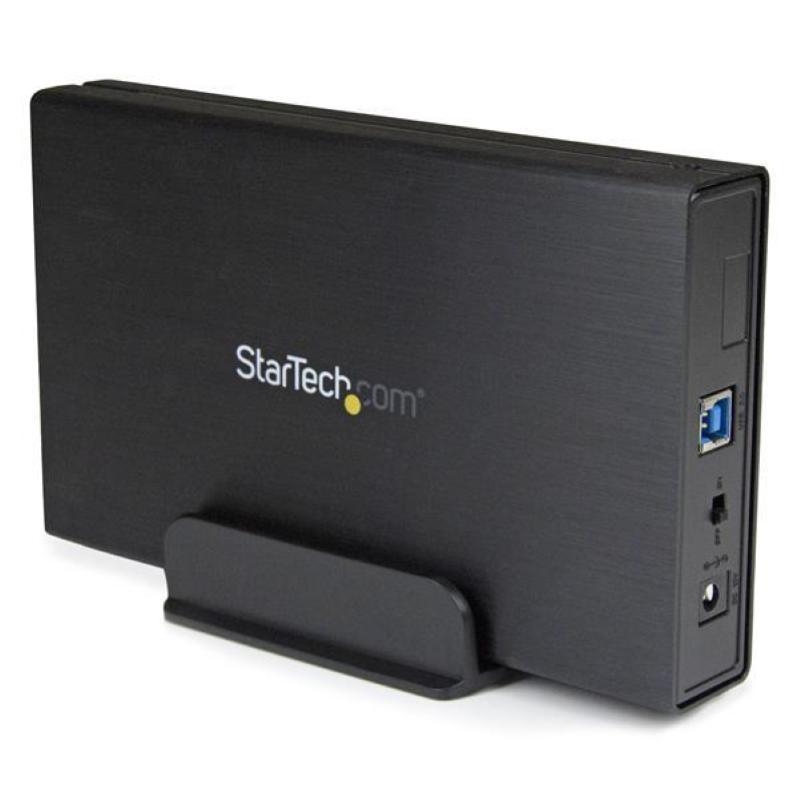 Image of Startech box esterno hard disk sata iii da 3,5 usb 3.0 con uasp hdd esterno portatile