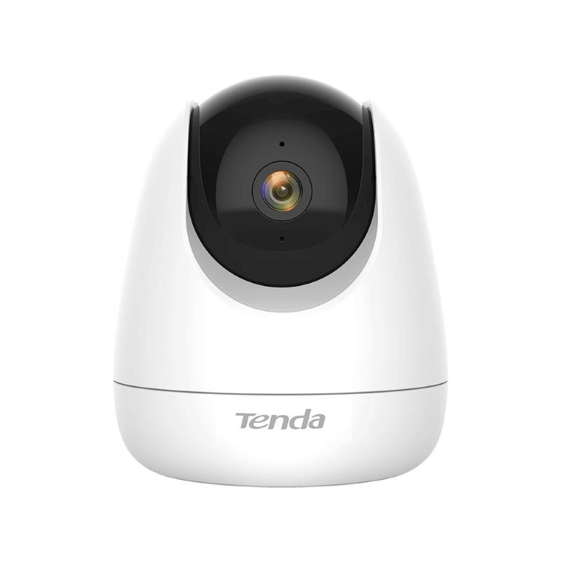 Image of Tenda cp6 telecamera wi-fi interno 3mp baby monitor wireless 360Â° smart wifi pan-tilt 2k hd micro sd-cloud