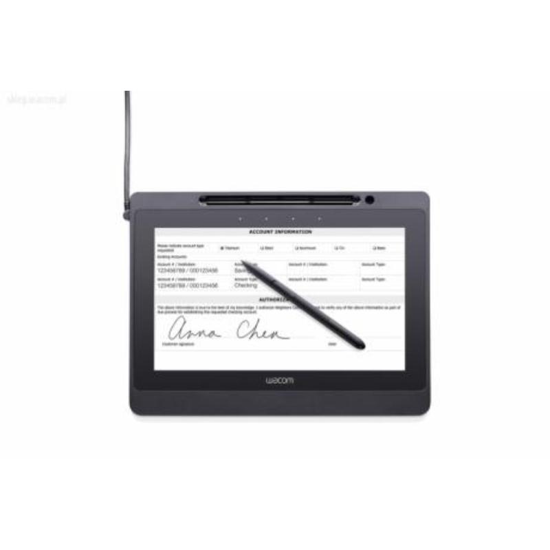 Image of Wacom signature set dtu1031x display 10.1 1024x600 con penna per firma grafometrica e software signpro pdf