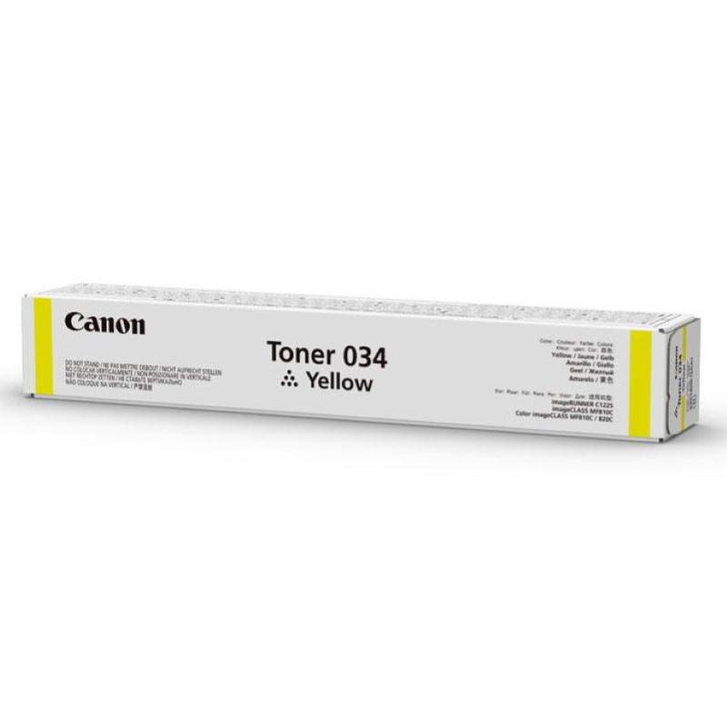 Image of Canon 034 toner laser-jet 7.300 pagine giallo