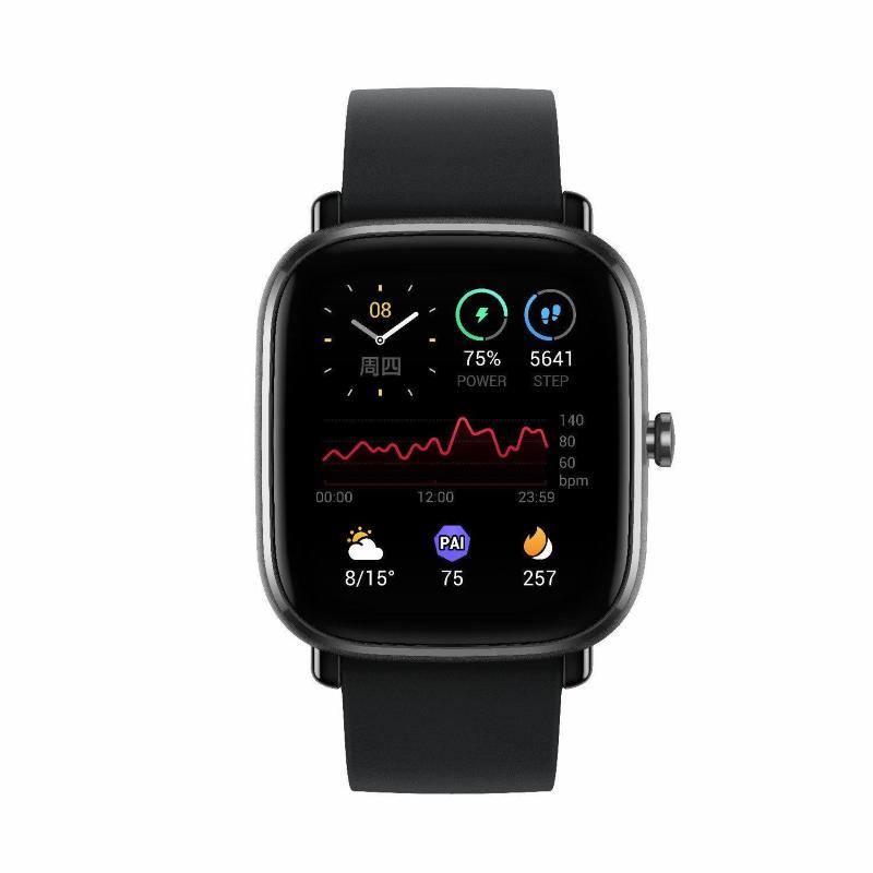 Amazfit gts2 mini mini smartwatch 1.55 matte black