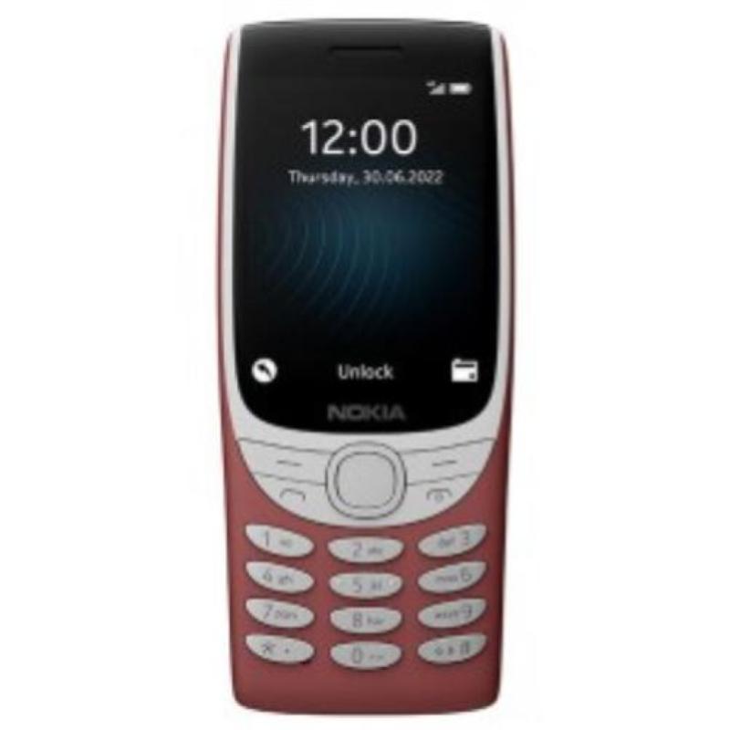 Image of Nokia 8210 4g dual sim 2.8 fotocamera bluetooth italia red