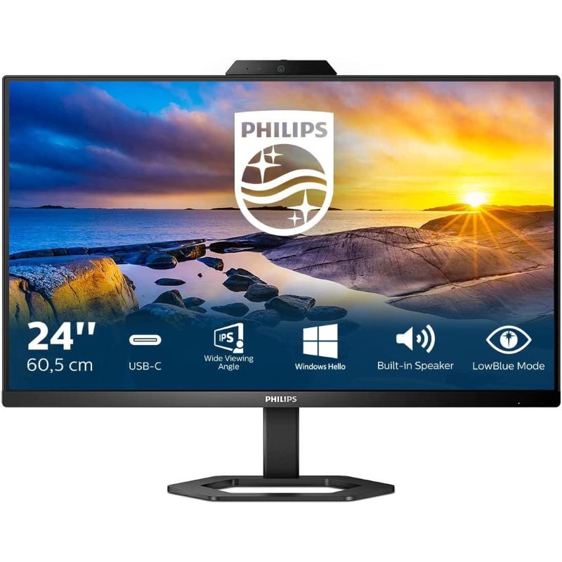 Image of Philips 24e1n5300he-00 monitor pc 23.8`` full hd ips 1920x1080 pixel nero