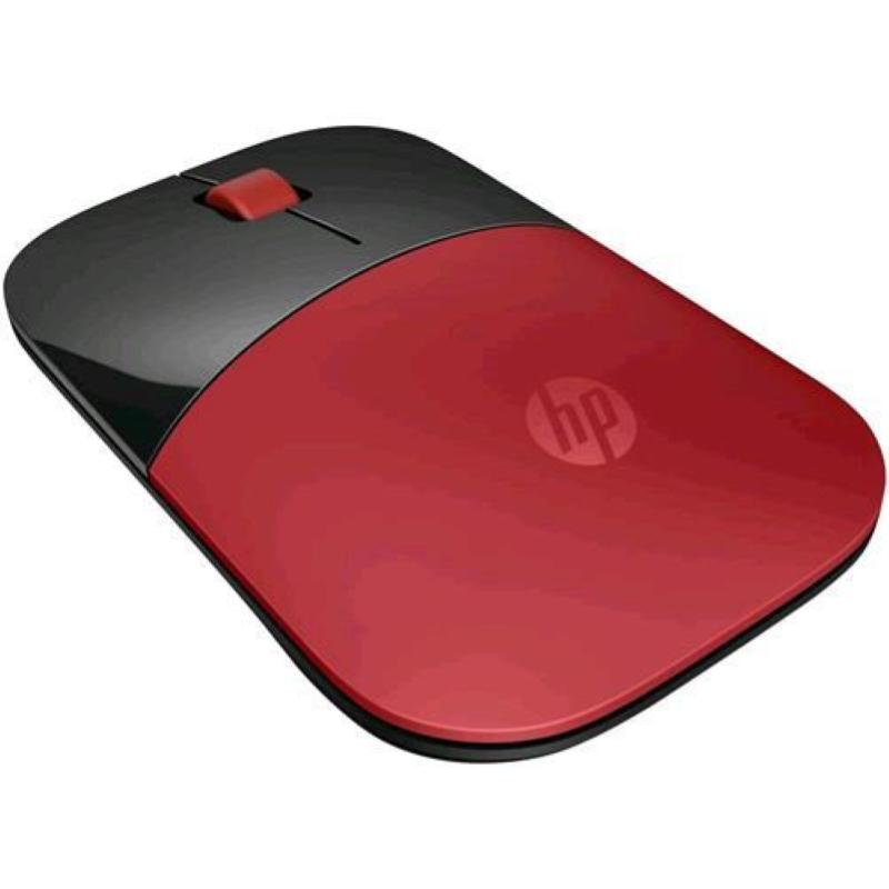 Image of Hp z3700 mouse wireless ottico 1200 dpi nero rosso