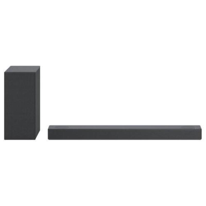 Image of Lg s75q soundbar tv 380w 3.1.2 canali con subwoofer wireless 2 canali up-firing audio meridian dolby atmos dts:x ai sound pro audio ad alta risoluzione bluetooth ingresso ottico hdmi in-out