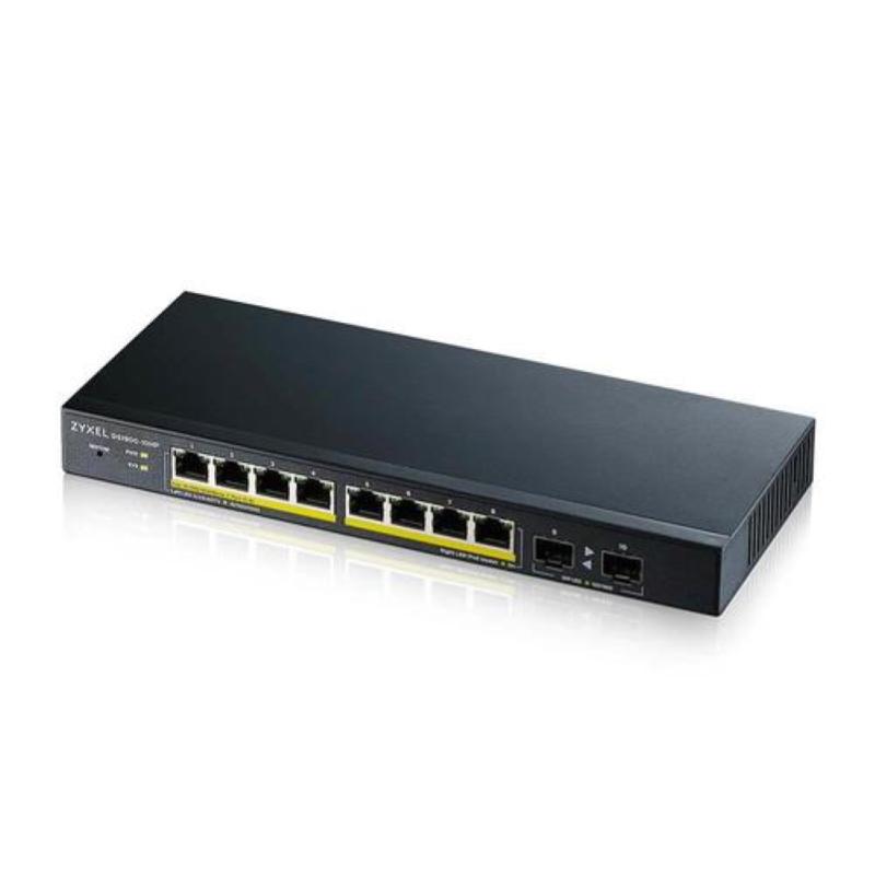 Zyxel gs1900-10hp gestito l2 gigabit ethernet 10-100-1000 supporto power over ethernet nero