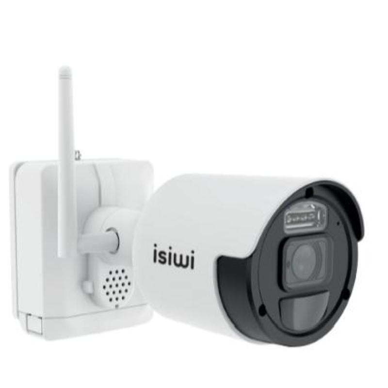 Isiwi telecamera wireless per kit connect 4mpx batteria da 8700mah ip 4mpx wireless