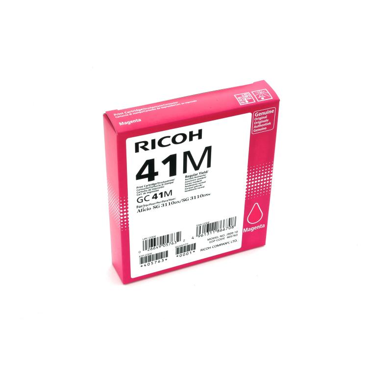 Image of Ricoh rhgc41m cartuccia inkjet magenta per sg2100n-3110dn-3110dnw