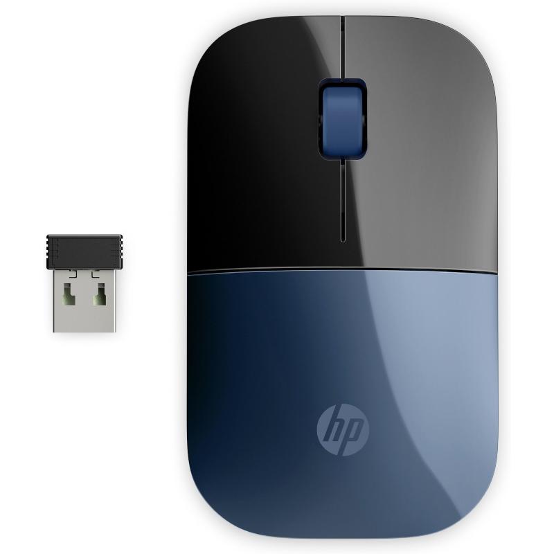 Image of Hp mouse wireless z3700 blu hp