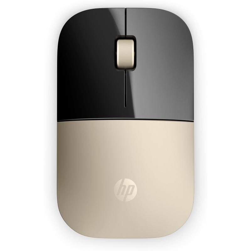 Image of Hp z3700 wless mouse gold