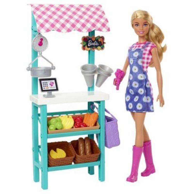 Image of Mattel barbie mercato frutta e verdura