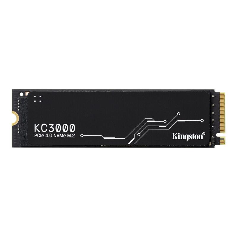 Image of Kingston kc3000 pcie 4.0 nvme m.2 ssd - storage ad alte prestazioni per pc desktop e laptop