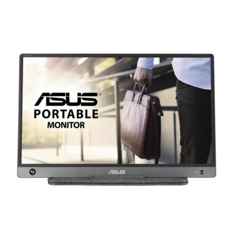 Image of Asus mb16ah monitor portatile 15.6 led ips formato 16:9 contrasto 700:1 1xhdmi 1xmicro hdmi colore nero/grigio garanzia italia