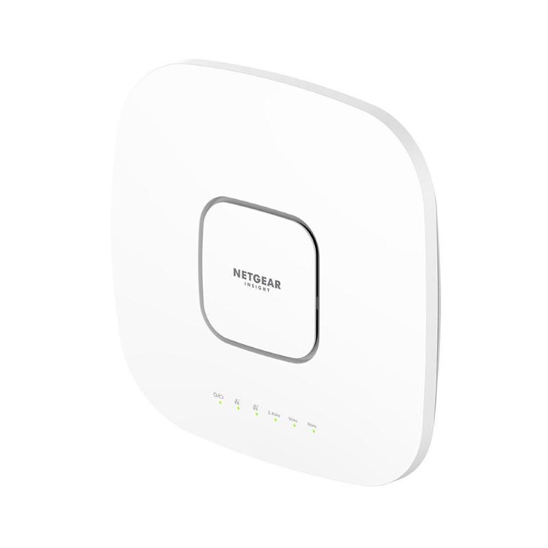 Image of Netgear axe7800 tri-band wifi 6e access point 7800 mbit-s bianco supporto power over ethernet