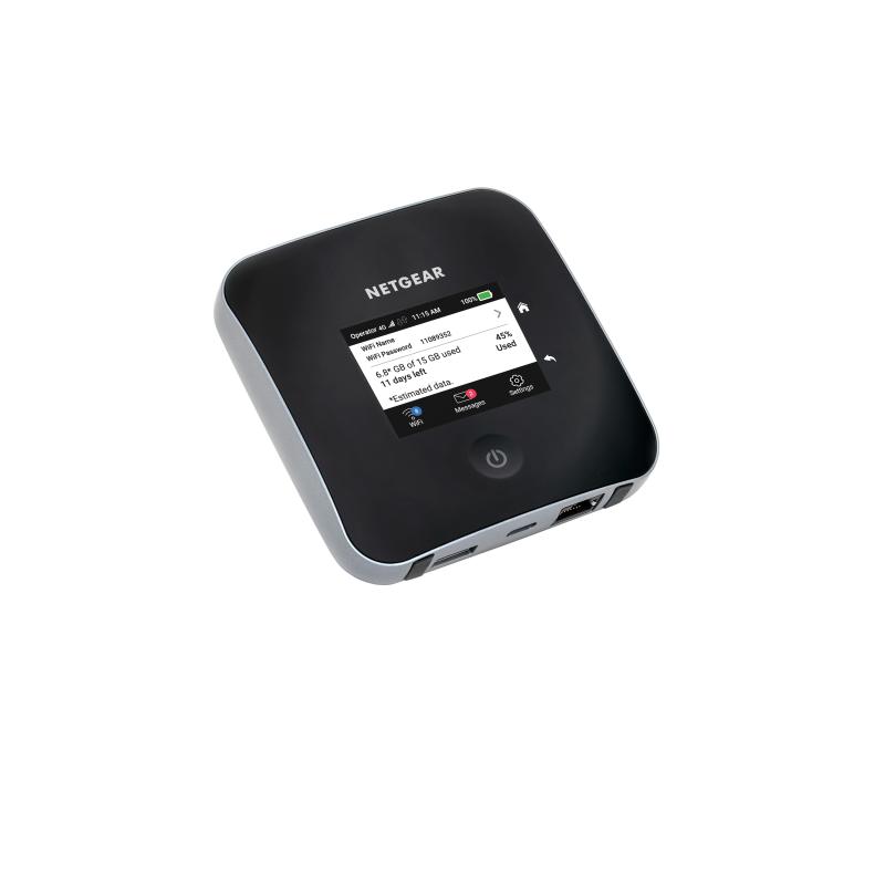 Netegear mr2100 nighthawk m2 router 4g wi-fi portatile download 2gbps fino a 20 disposititvi collegabili