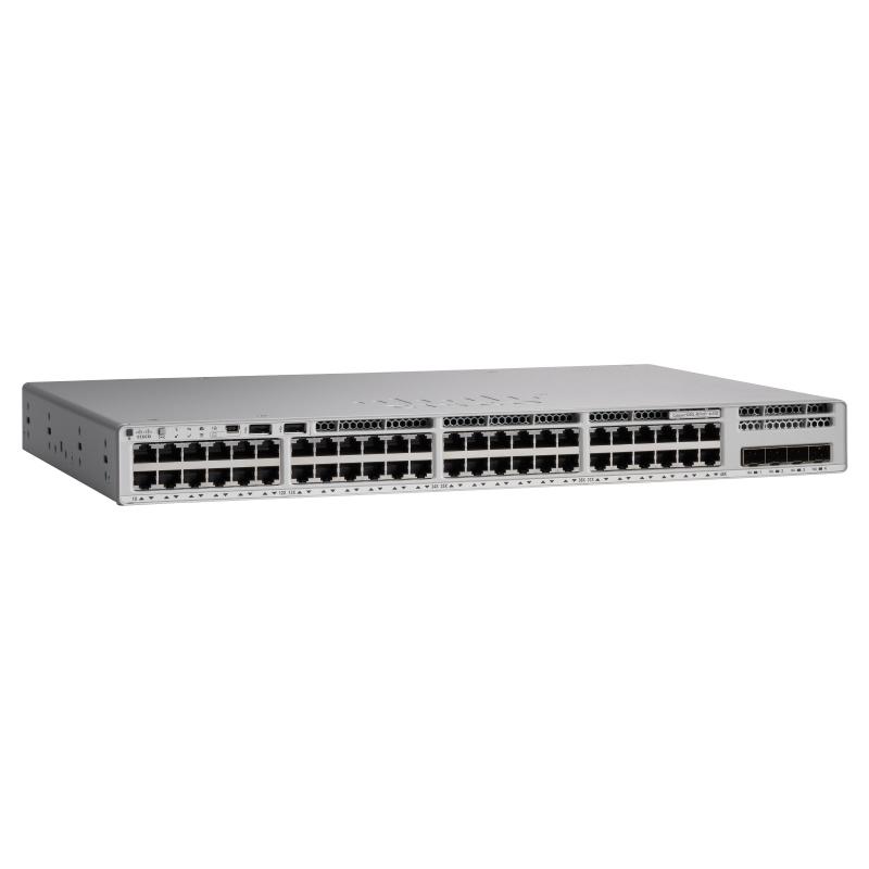 Cisco catalyst 9200 switch gestito l2/l3 48-port 8xmgig - poe+ network