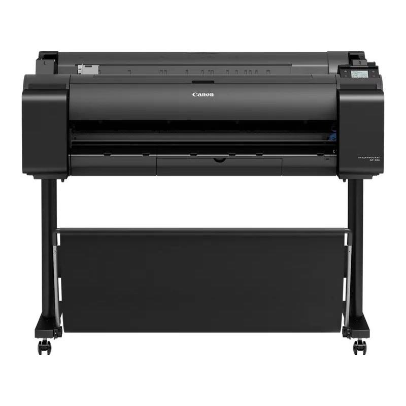 Canon imageprograf gp-300 stampante grandi formati 36 ink jet bubblejet a colori a0 wi-fi usb gigabit lan 2400 x 1200 dpi piedistallo incluso nero