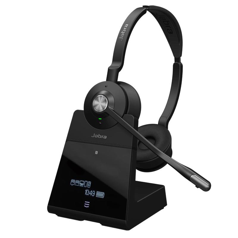 Image of Jabra engage 75 stereo auricolare con microfono sull`orecchio dect - bluetooth wireless nfc