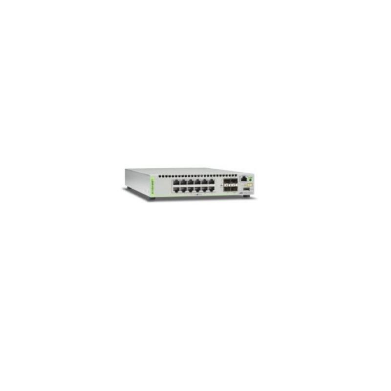 Allied telesis at-xs916mxt-50 switch di rete gestito l3 12 porte lan rj-45 100/1000/10000 mbps 4 slot sfp+ colore grigio