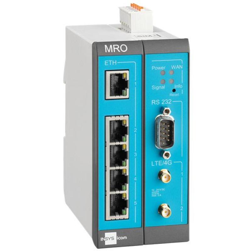 Image of Mro -l200 1.2 ind. cell. router w/nat vpn firewall 5 lan ports