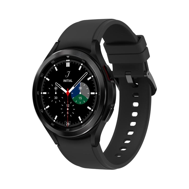 Image of Smartwatch samsung galaxy watch4 classic ghiera interattiva acciaio inossidabile 46mm memoria 16gb black sm-r890nzkaitv