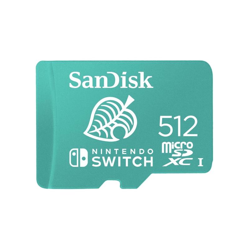 Image of Sandisk microsdxc uhs-i scheda per nintendo switch 512gb prodotto con licenza nintendo
