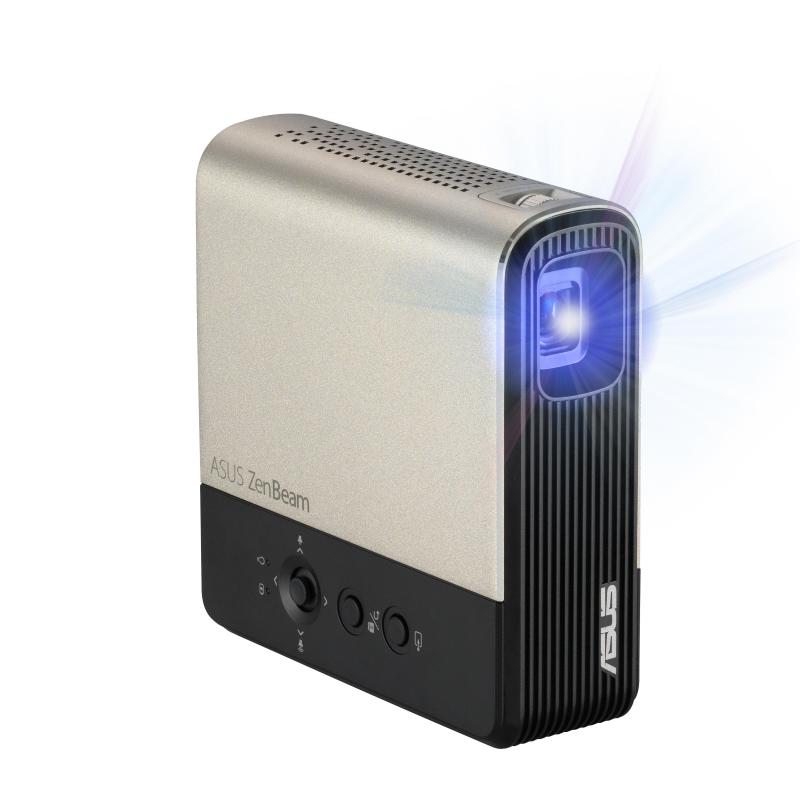 Image of Asus asus zenbeam e2 videoproiettore a raggio standard 300 ansi lumen dlp wvga 854x480 nero-oro