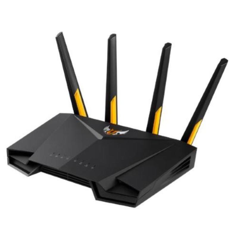Asus tuf-ax3000 tuf gaming router wifi 6 4xporte lan dual band 2.4 ghz/5 ghz ai mesh aiprotection pro nero