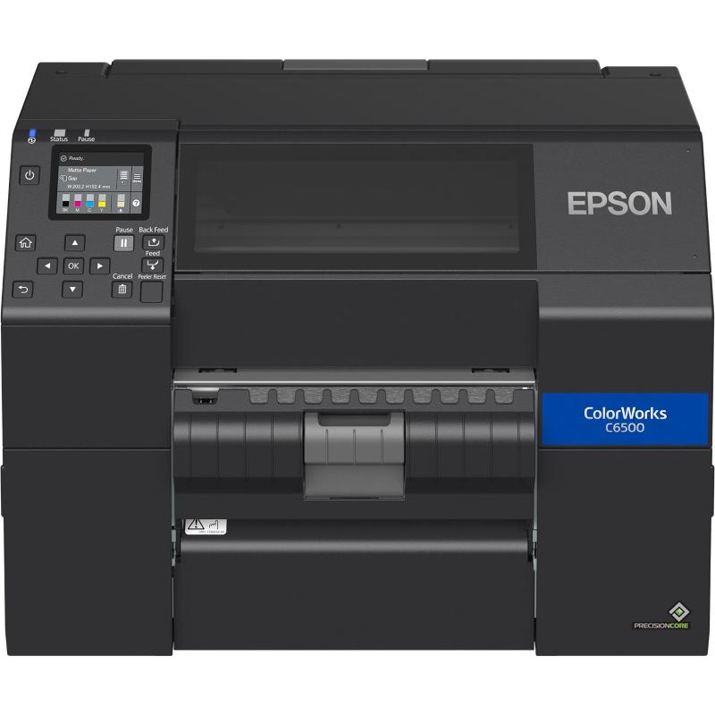 Image of Epson colorworks cw-c6500pe stampante professionale ad inchiostro a colori per etichette lan usb