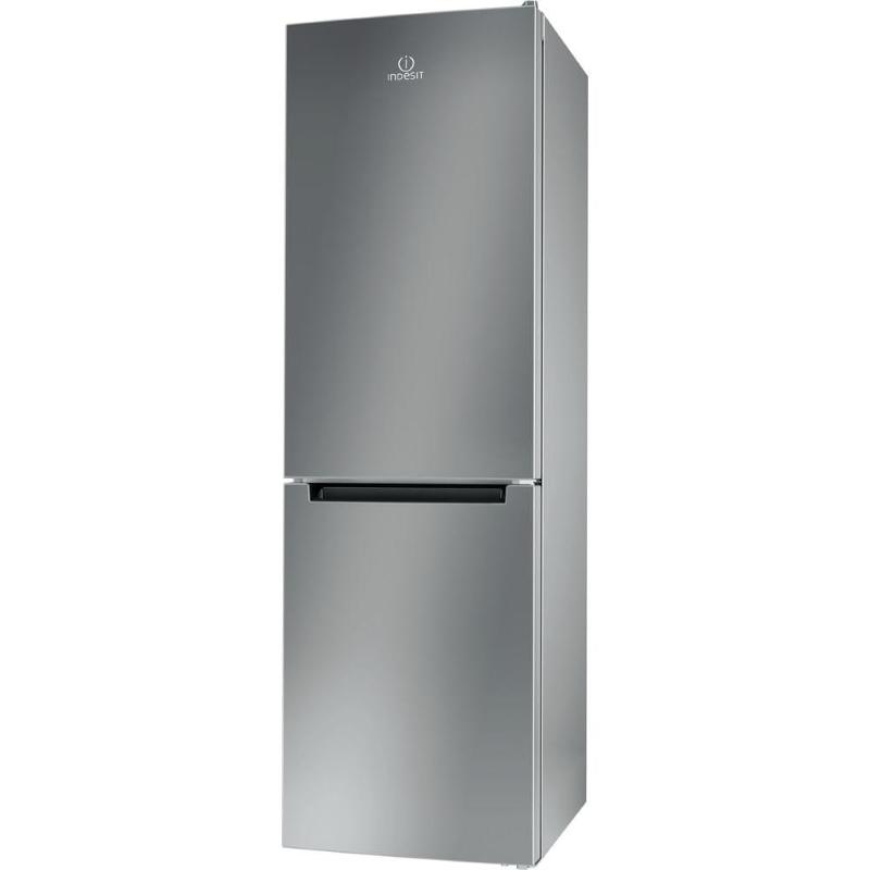 Image of Indesit li8 s1e s frigorifero combinato libera installazione 339 litri classe energetica f low frost 188,9 cm argento