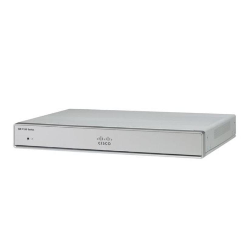 Image of Cisco c1111-8p router cablato gigabit ethernet 10/100/1000base-t (x) ram 4gb + memoria flash 4gb argento