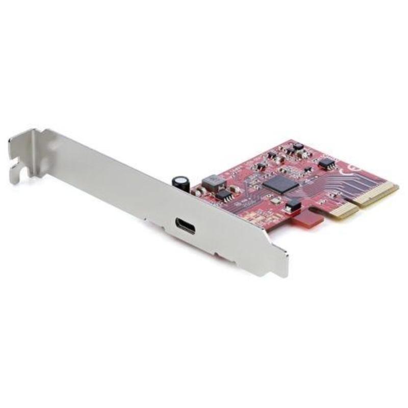 Image of Startech.com scheda pcie usb 3.2 gen 2x2 a 1 porta usb-c superspeed 20gbps pci express 3.0 x4host controller card usb type-c pcie add-on adapter card scheda di espansione windows e linux