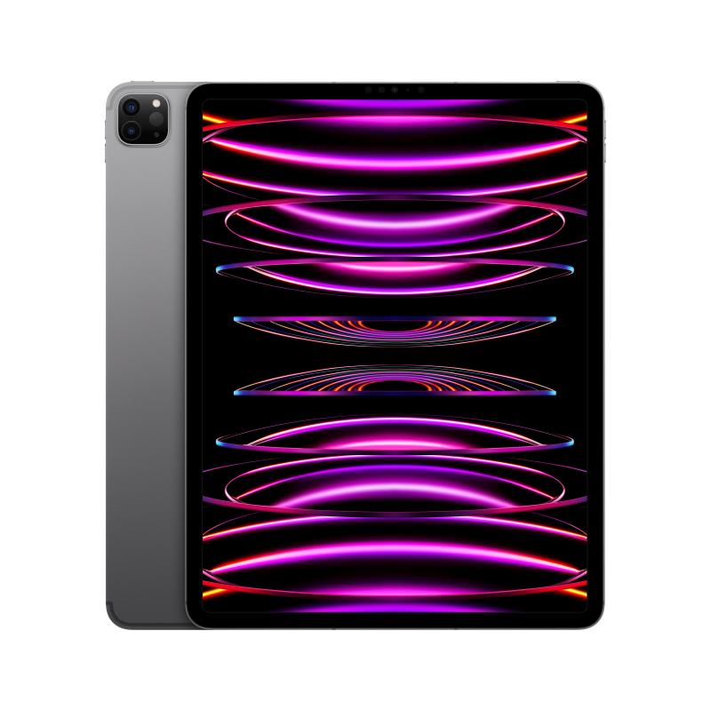 Image of Apple ipad pro 12.9`` 256gb wi-fi + cellular 6Âª generazione grigio siderale