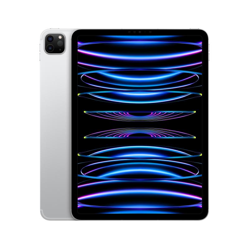 Image of Tablet apple ipad pro 4th generation (2022) 11 128gb wifi+cellular silver mnyd3ty/a