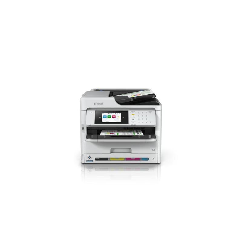 Image of Epson workforce wf-c5890dwf stampante multifunzione compatta per gruppi di lavoro, ideale per piccoli uffici e grandi aziende, 4.800 x 1.200 dpi, 75.000 pagine al mese, stampa,scansiona,copia,fax