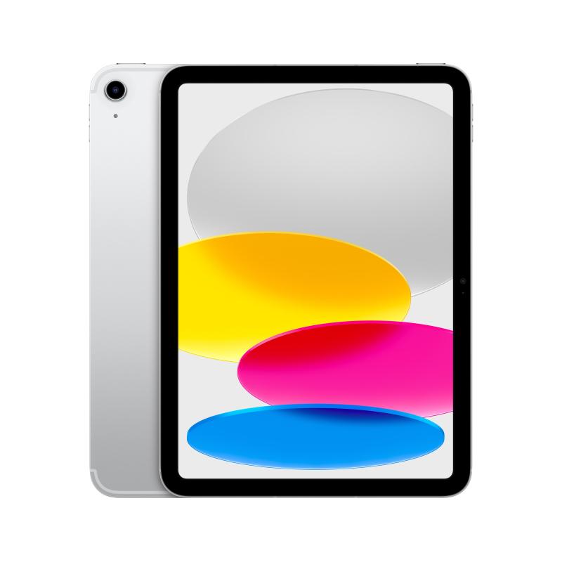 Image of Apple ipad (2022) 10.9 wi-fi + cellular 64gb silver mq6j3ty/a