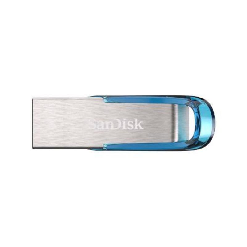 Image of Sandisk ultra flair 128gb chiavetta usb 3.0 velocita` di lettura fino a 150mb-s blu