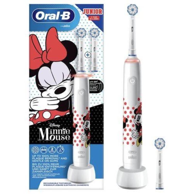 Braun oral-b spazzolino elettrico junior minnie mouse