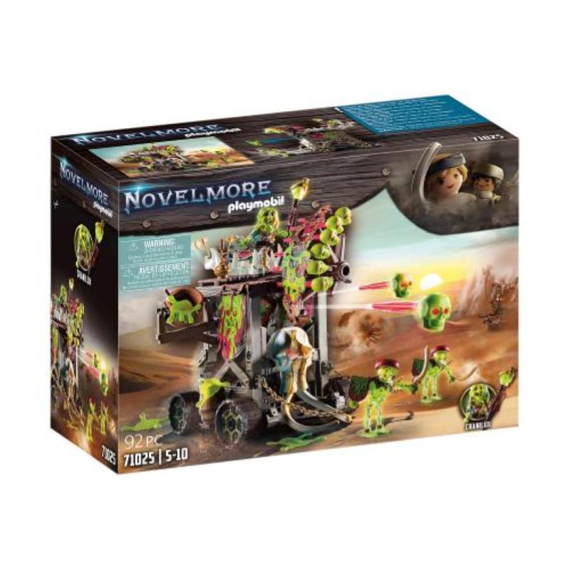Image of Playmobil novelmore sal`ahari sands carro armato tuono del deserto con 3 personaggi e accessori