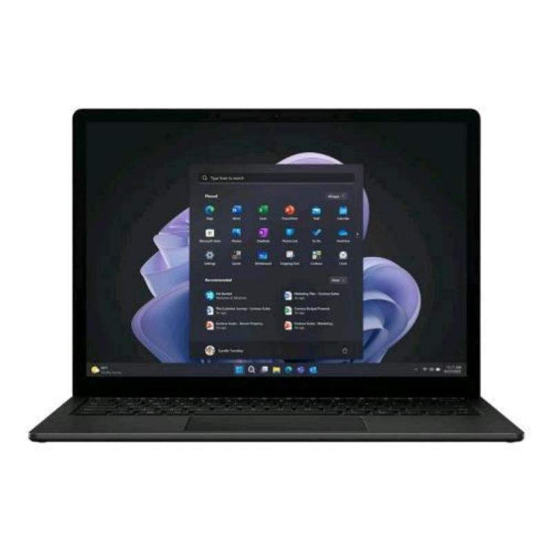 Microsoft surface laptop 5 13.5 touch screen i5-1245u 3.3ghz ram 16gb-ssd 256gb-win 11 prof black (r7b-00033)