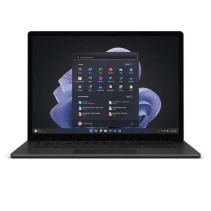 Image of Microsoft surface laptop 5 15 touch screen i7-1265u 3.6ghz ram 16gb-ssd 512gb-win 11 prof black (riq-00033)