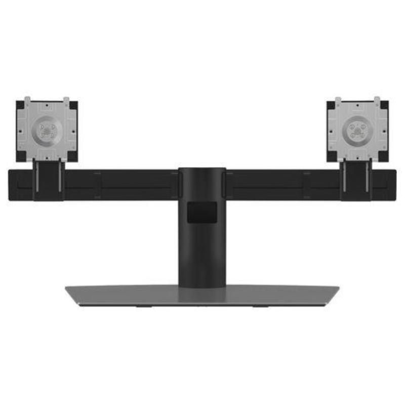 Image of Dell dual monitor stand 68,6cm 27`` in alluminio-nero