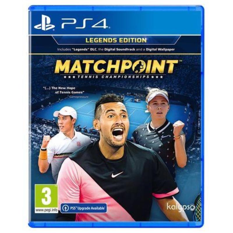 Image of Kalypso videogioco matchpoint tennis championship legend per playstation 4