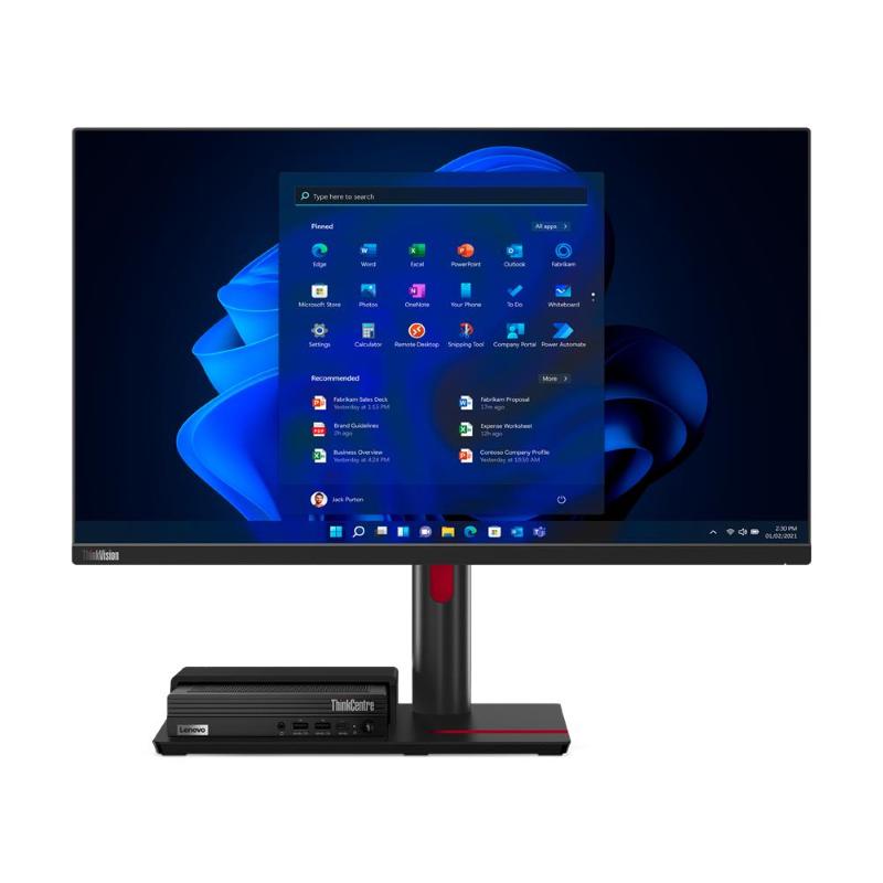 Lenovo thinkcentre tio flex 27i monitor per pc 27`` 1920x1080 pixel full hd nero