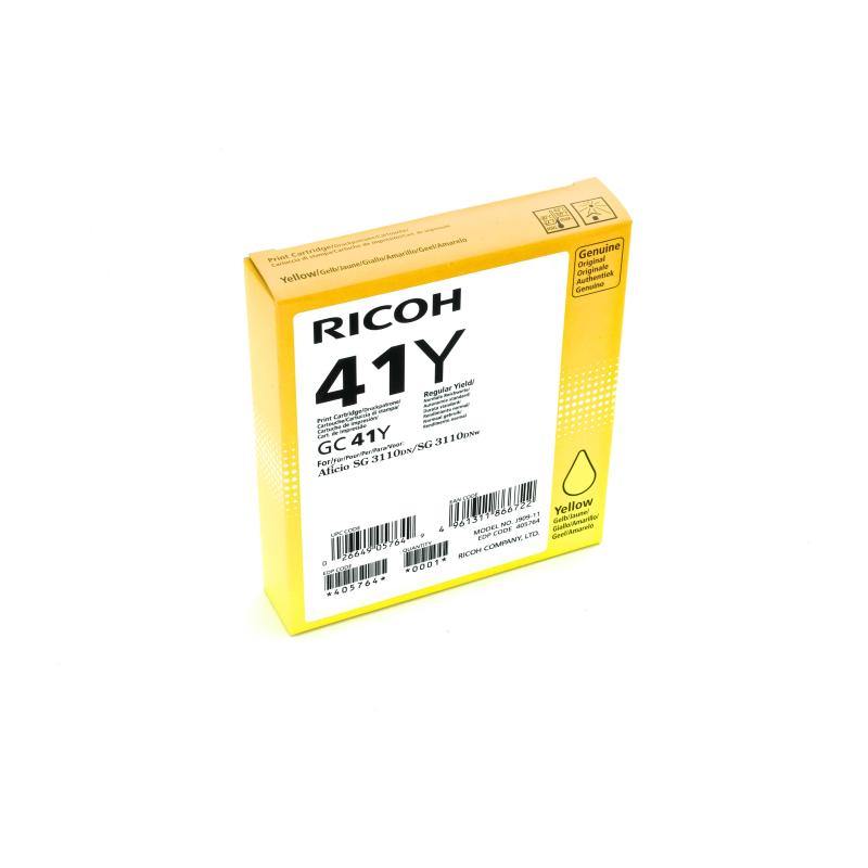 Image of Ricoh rhgc41y cartuccia inkjet giallo per sg2100n-3110dn-3110dnw