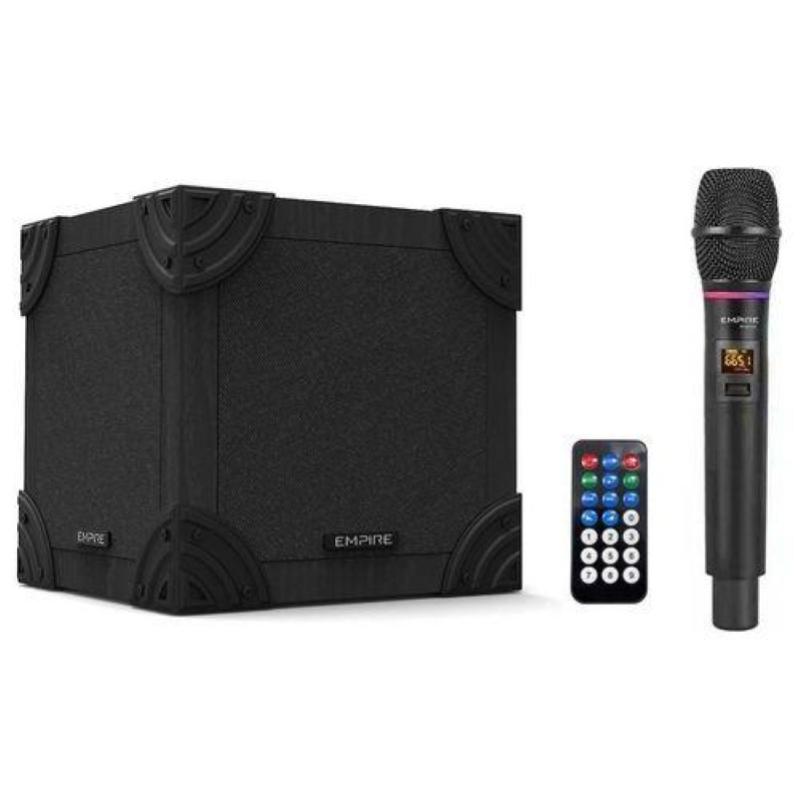 Image of Empire speaker portatile qubo con microfono 100w microfono ice incluso