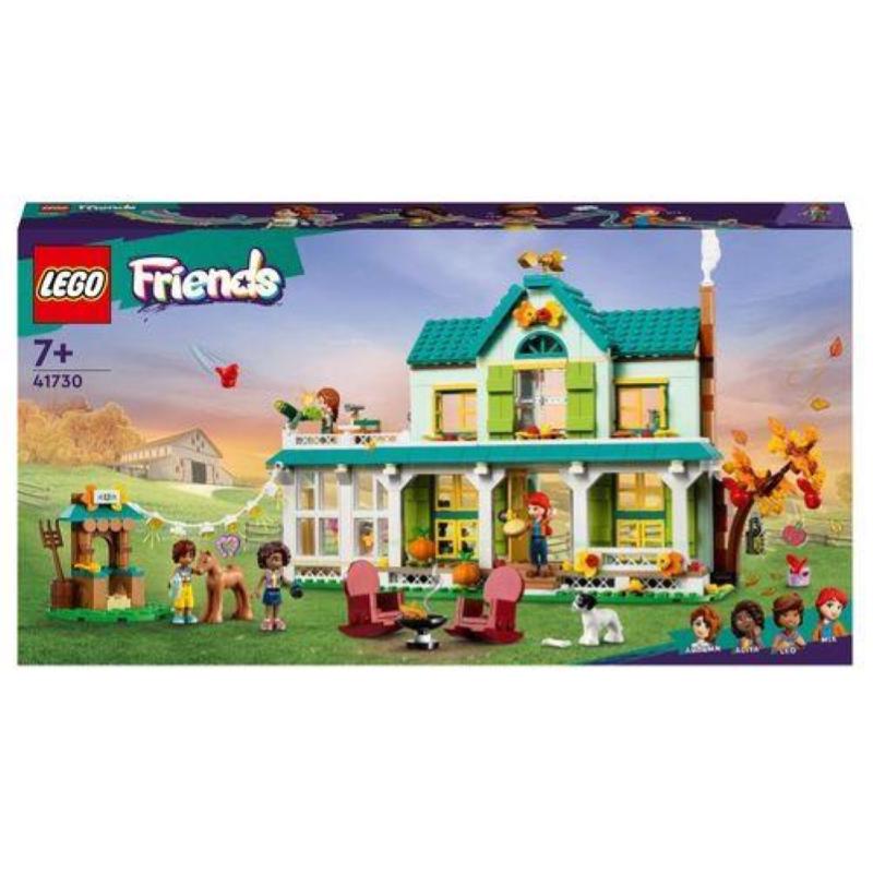 Lego friends la casa di autumn con 4 minibambole animali e accessori