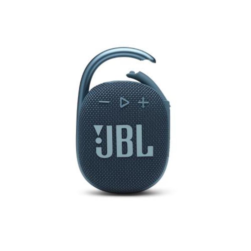 Image of Jbl sp clip 4 altoparlante wireles bluetooth con moschettone integrato design compato ipx67 blu