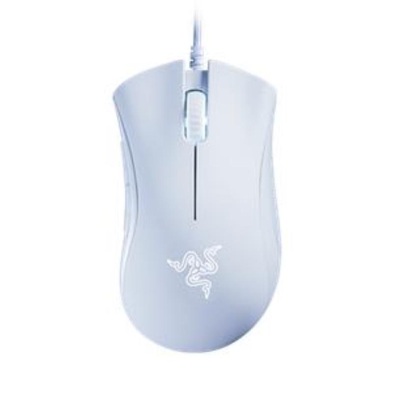 Razer deathadder essential mouse gaming ottico 6.400 dpi usb mano destra white