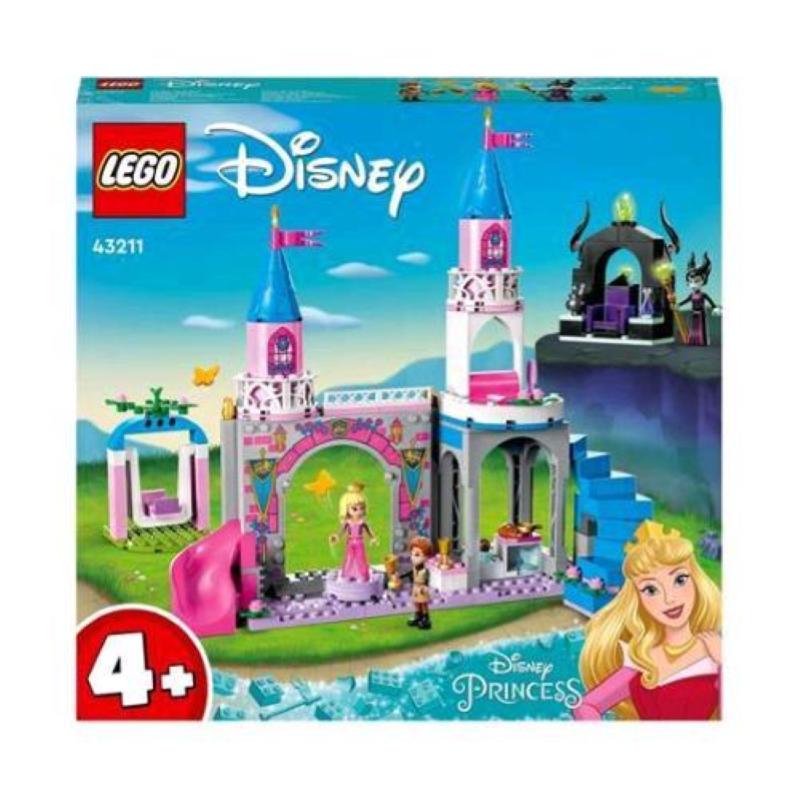 Lego disney princess il castello di aurora con 3 minifigure e accessori